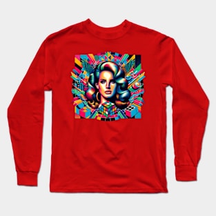 Lana Del Rey - Hey, Remember The 80's Long Sleeve T-Shirt